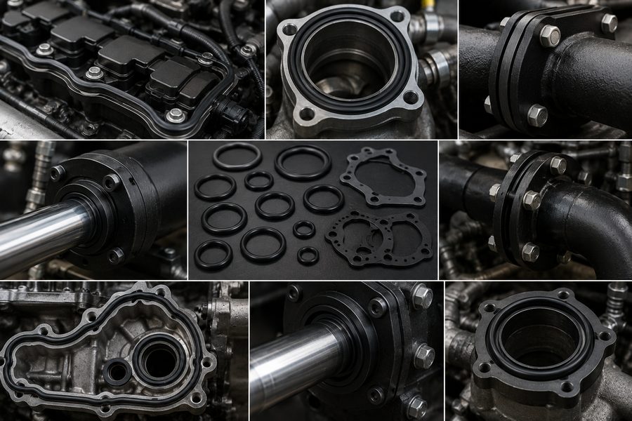 Rubber seals, gaskets and moulded components